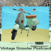 Sweet Vintage Scooter Fun