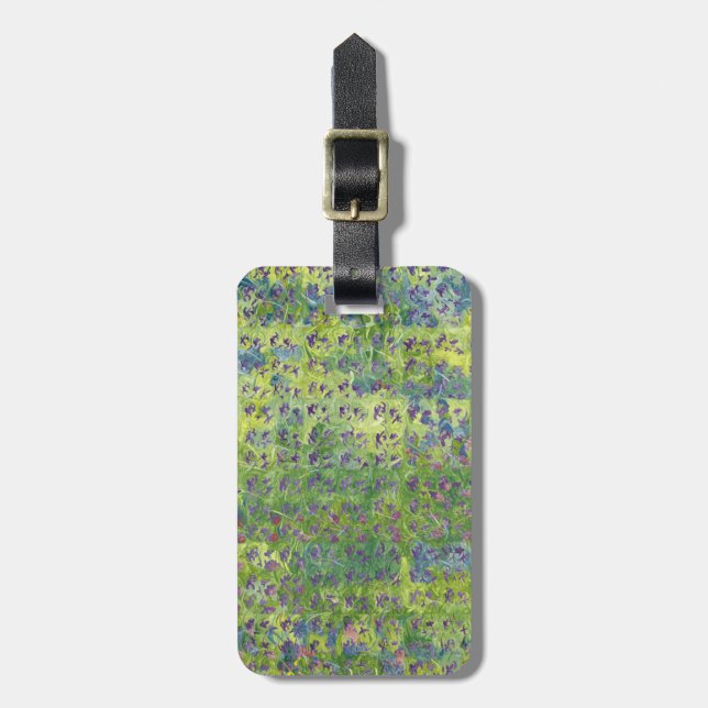 Sweet Violets 2012 Luggage Tag (Front Vertical)