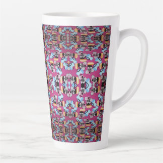 Sweet Violets And Furniture Latte Mug