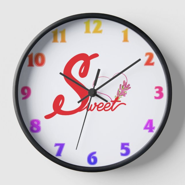 Sweet Wall Clock (Front)