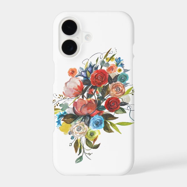 Sweet Watercolor Bouquet Customisable (Back)