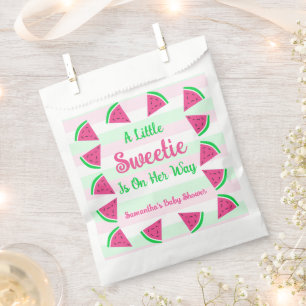 Sweet Watermelon Baby Shower Favour Bags