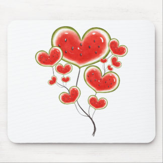 Sweet Watermelon Balloons Mouse Mat