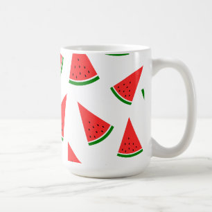 Sweet Watermelon Slice Pattern Coffee Mug