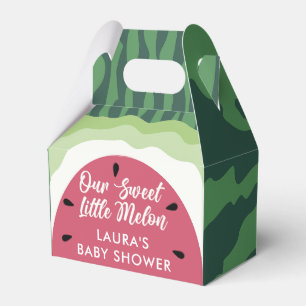 Sweet Watermelon Summer Melon Baby Shower Favour Box