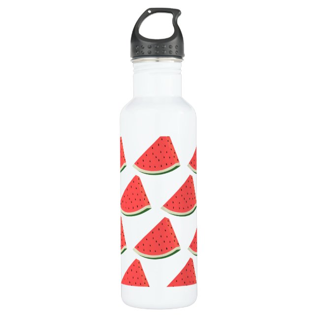 Sweet Watermelons Stainless Steel Water Bottle (Front)