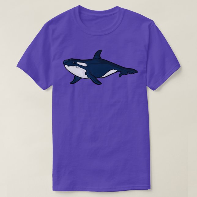 Sweet whale species for every wall lover whale wha T-Shirt (Design Front)