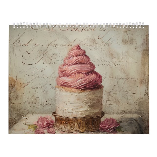 Sweet & Whimsical Patisserie Calendar 2026 (Cover)