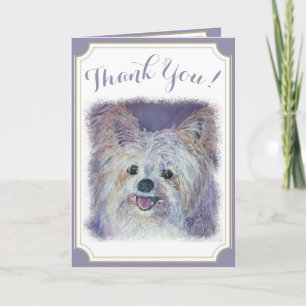 Sweet White Yorkie THANK YOU