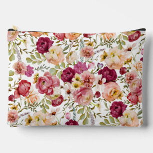 Sweet Wildflowers Cosmetic Bag