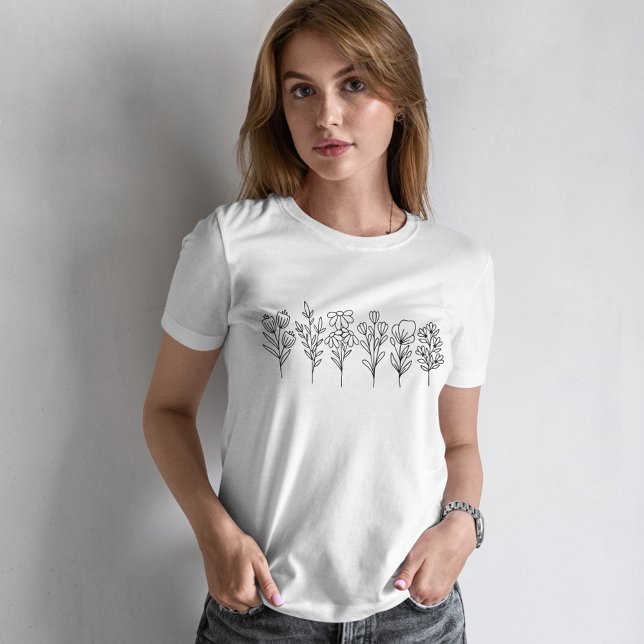 Sweet Wildflowers T-Shirt (Creator Uploaded)