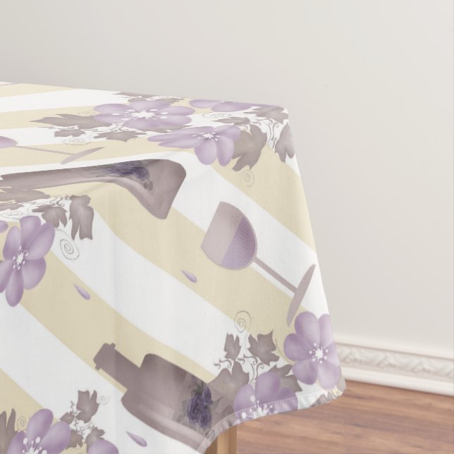 Sweet wine, wine tablecloth (In Situ)