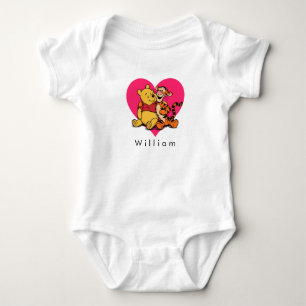 Sweet Winnie the Pooh & Tigger Baby Bodysuit