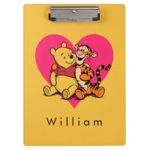 Sweet Winnie the Pooh & Tigger Clipboard