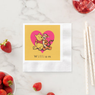 Sweet Winnie the Pooh & Tigger Napkin