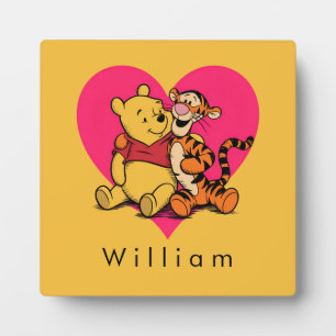 Sweet Winnie the Pooh & Tigger Plaque
