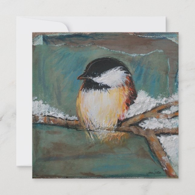 Sweet Winter Chickadee (Front)