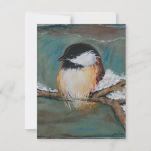 Sweet Winter Chickadee