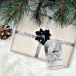 Sweet Winter Owl Christmas personalised Gift Tags<br><div class="desc">Sweet Winter owl Christmas,  edit name</div>