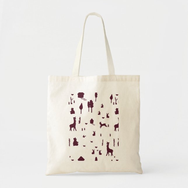 Sweet winter tote bag (Front)