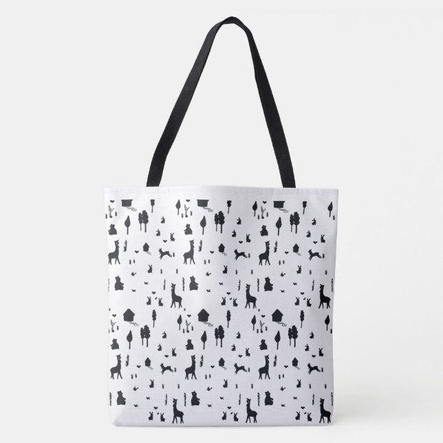 Sweet winter tote bag (Front)