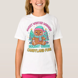 Sweet Winter Wishes Gingerbread Tee – Holiday Chee