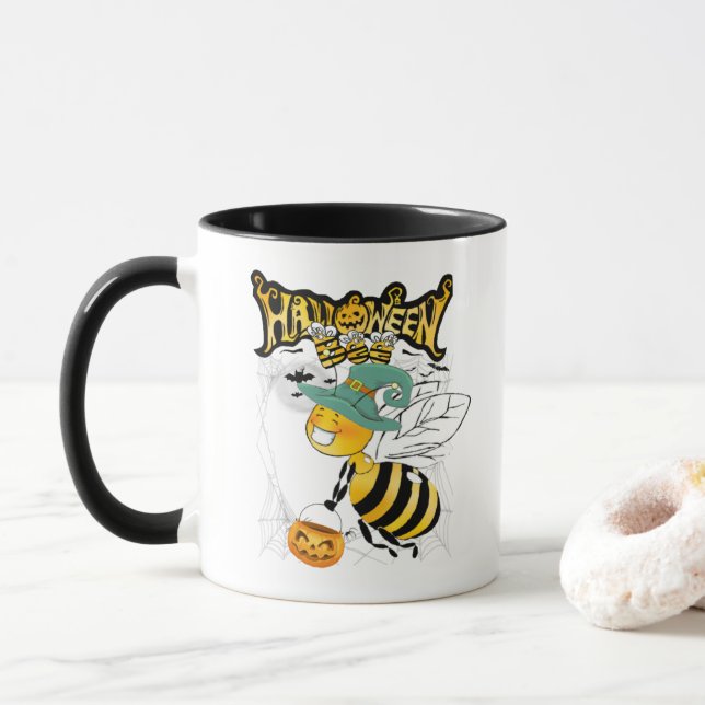 sweet witch mug (With Donut)