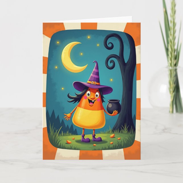 Sweet Witchs Night Card (Front)