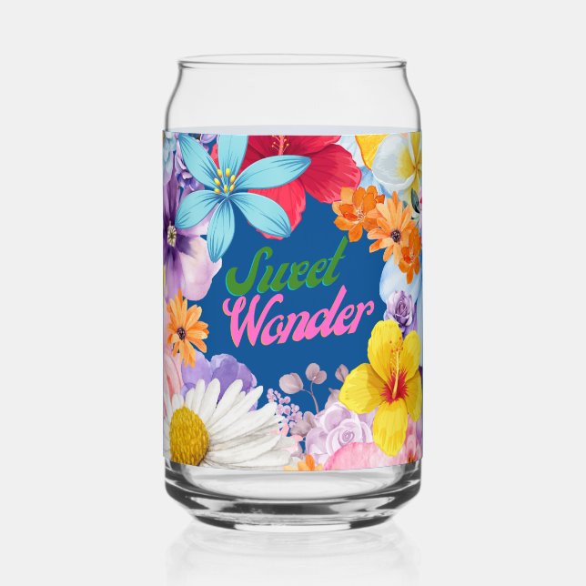 Sweet Wonder Can Glass (Front)