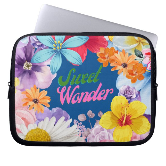 Sweet Wonder Laptop Sleeve (Front)