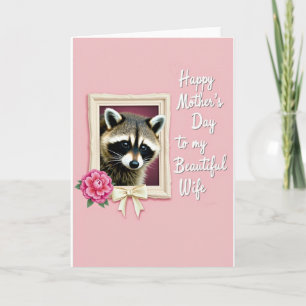 Sweet Woodland Creature Mother Card