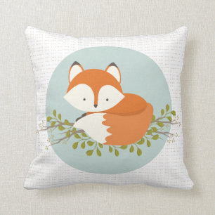 Sweet Woodland Fox Baby Snuggly Pillow
