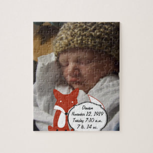 Sweet Woodland Fox Shower Gifts Jigsaw Puzzle