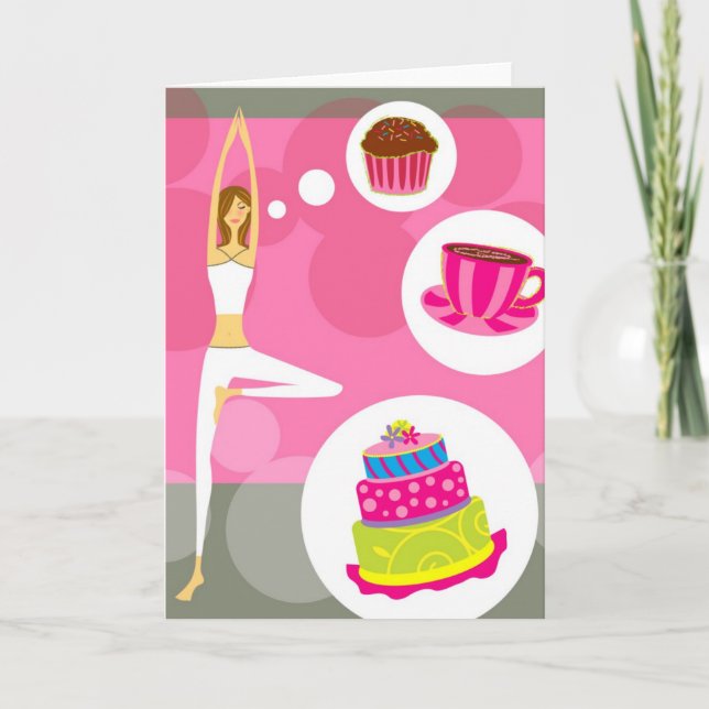 Sweet Yoga Card (Front)