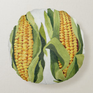 Sweetcorn 2013 round cushion
