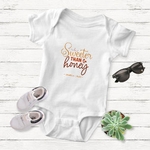 Sweeter than Honey Baby Bodysuit