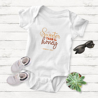 Sweeter than Honey Baby Bodysuit