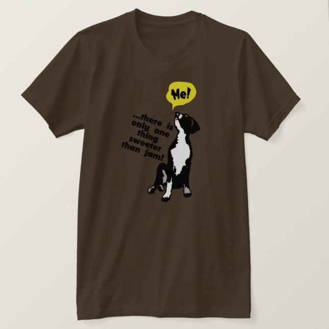 Sweeter than jam T-Shirt (Design Front)