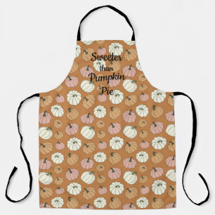 Sweeter than Pumpkin Pie All-Over Print Apron
