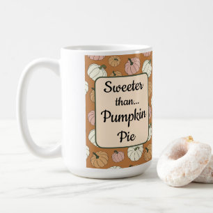 Sweeter than Pumpkin Pie All-Over Print Apron Coffee Mug