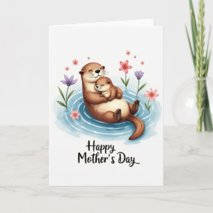 Sweetest Aquatic Mothers Day Card