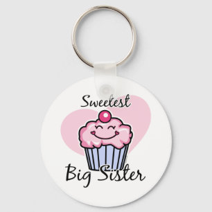 Sweetest Big Sister Key Ring