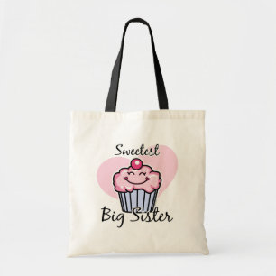 Sweetest Big Sister Tote Bag