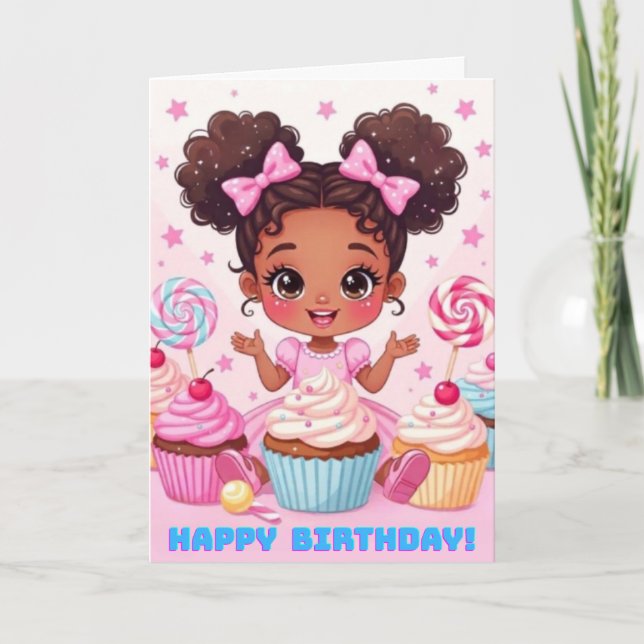 Sweetest Birthday Card (Front)