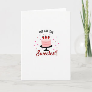 Sweetest Cake Love Card