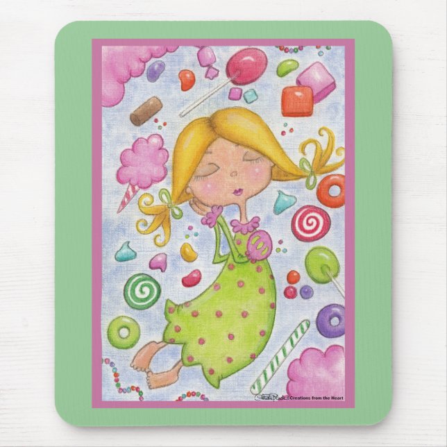 Sweetest Dreams Mouse Mat (Front)