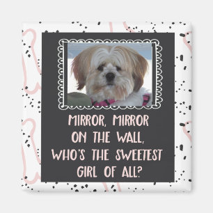 Sweetest Girl of All Custom Photo Magnet