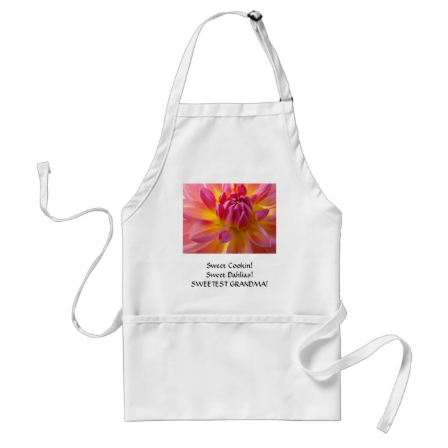 SWEETEST GRANDMA! Apron Gift Customise Text Apron (Front)