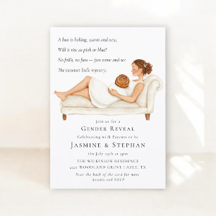 Sweetest Little Bun Baby Shower Invitation