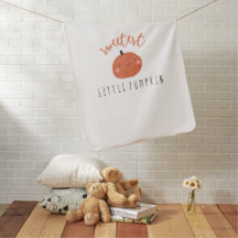 sweetest little pumpkin Baby Blanket cute gift 